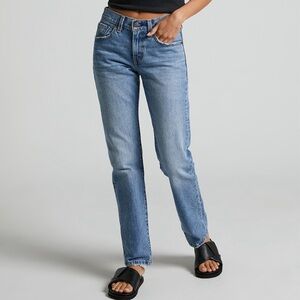 Levi’s Premium Middy Straight Jeans in Good Grades - Medium Wash NEW